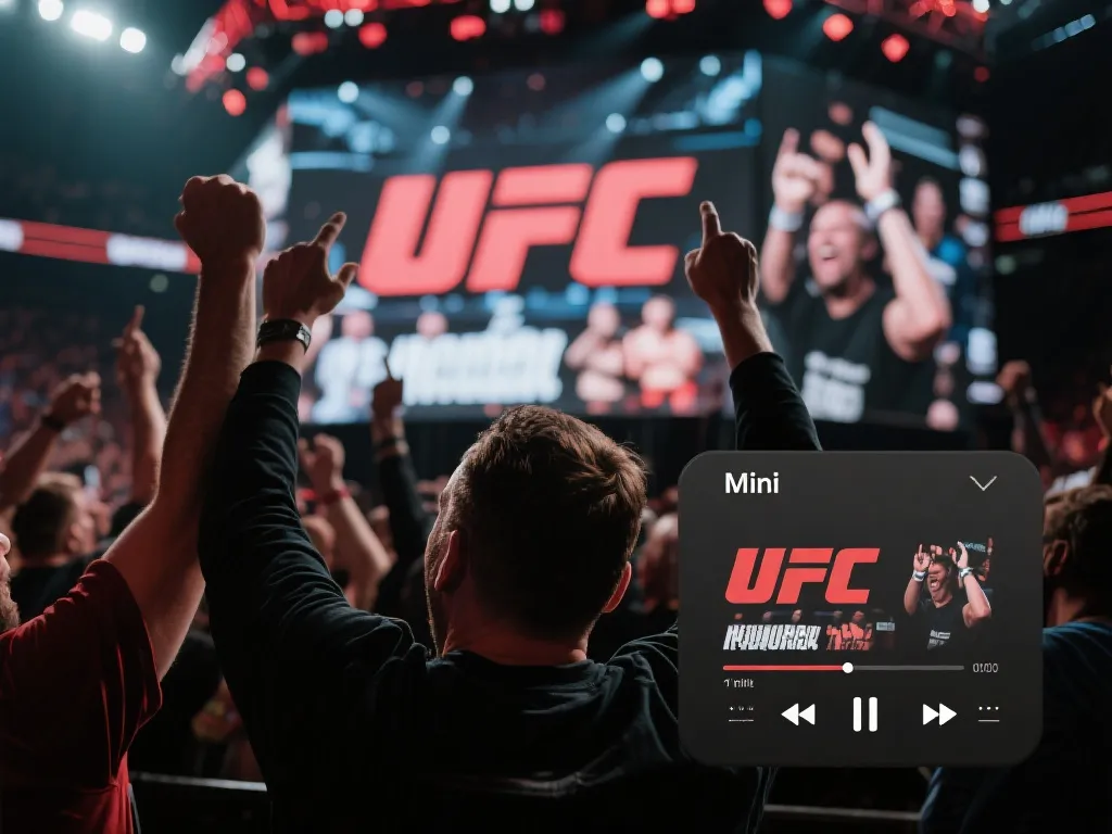 MMA 爱好者专属：OD体育 Mini-Player 让每一秒都在掌控中